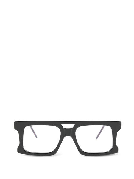  Kuboraum Rectangle-frame Glasses - Black 