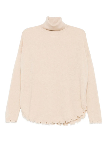  Kujten Mavis Frayed Sweater - Neutrals 