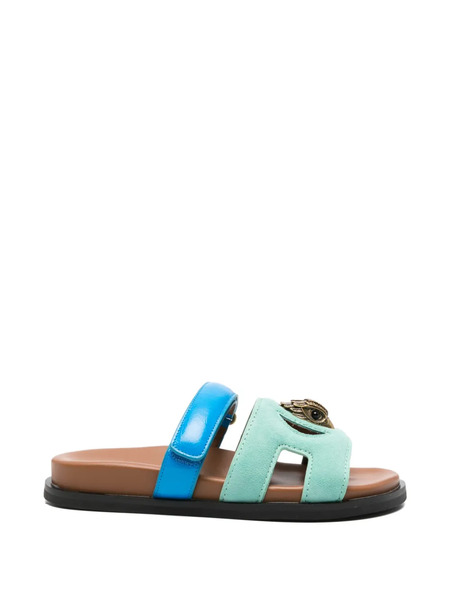  Kurt Geiger Eagle Cut-out Sandals - Green 