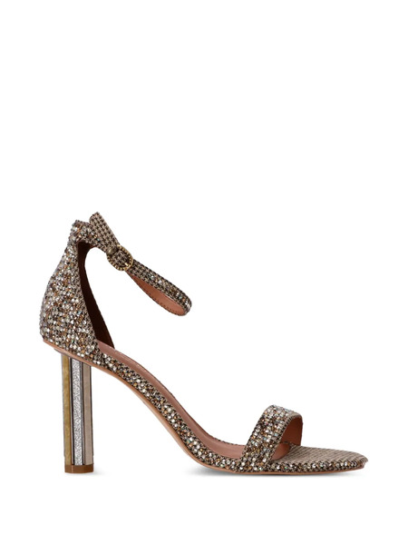  Kurt Geiger London Embellished Ankle-strap Pumps - Neutrals 