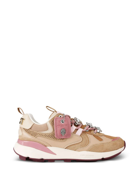  Kurt Geiger London Embellished Kurt Runner Sneakers - Neutrals 