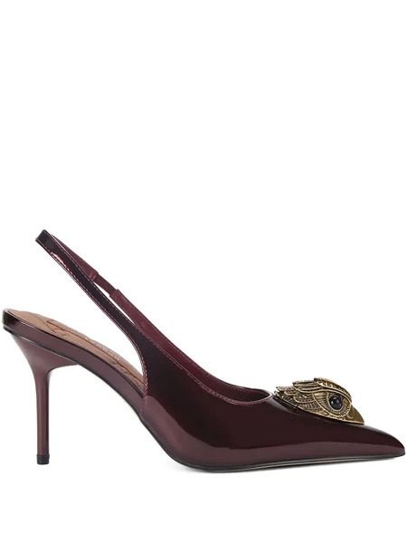  Kurt Geiger London Large Eagle Slingback Pumps - Red 