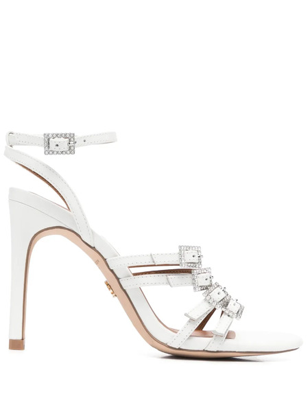  Kurt Geiger London Multi-strap 100mm Heeled Sandals - White 