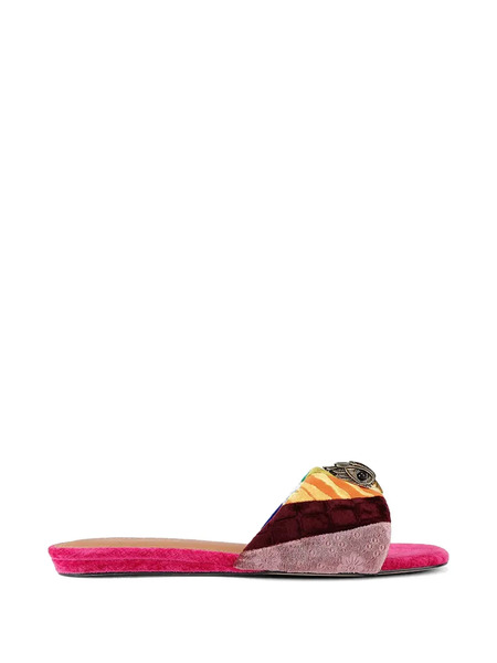  Kurt Geiger London Patchwork Sandals - Pink 