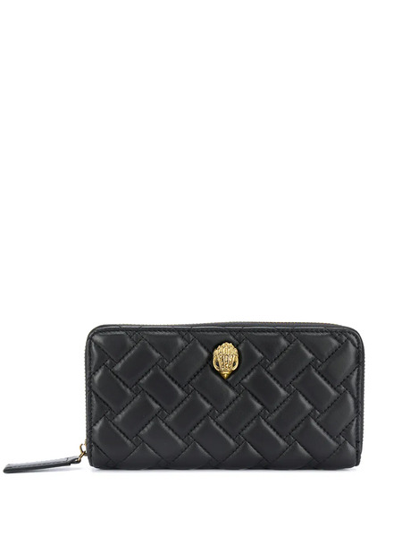  Kurt Geiger London Quilted Zip-around Wallet - Black 