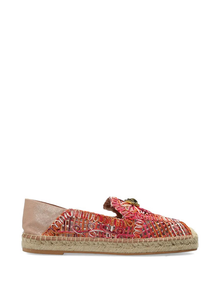  Kurt Geiger London Woven Logo-plaque Espadrilles - Pink 