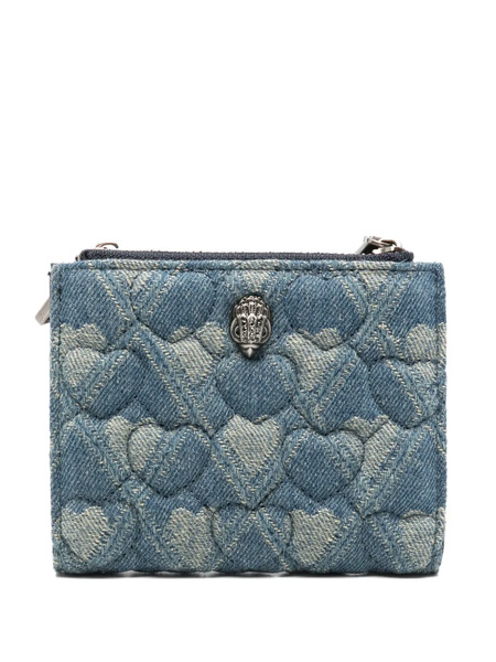 Kurt Geiger Quilted Wallet - Blue 