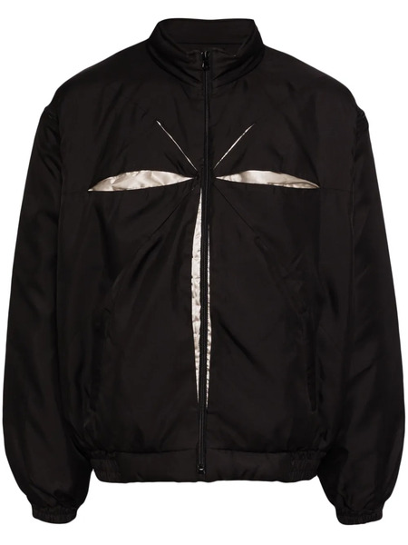  Kusikohc Origami Zip-up Jacket - Black 