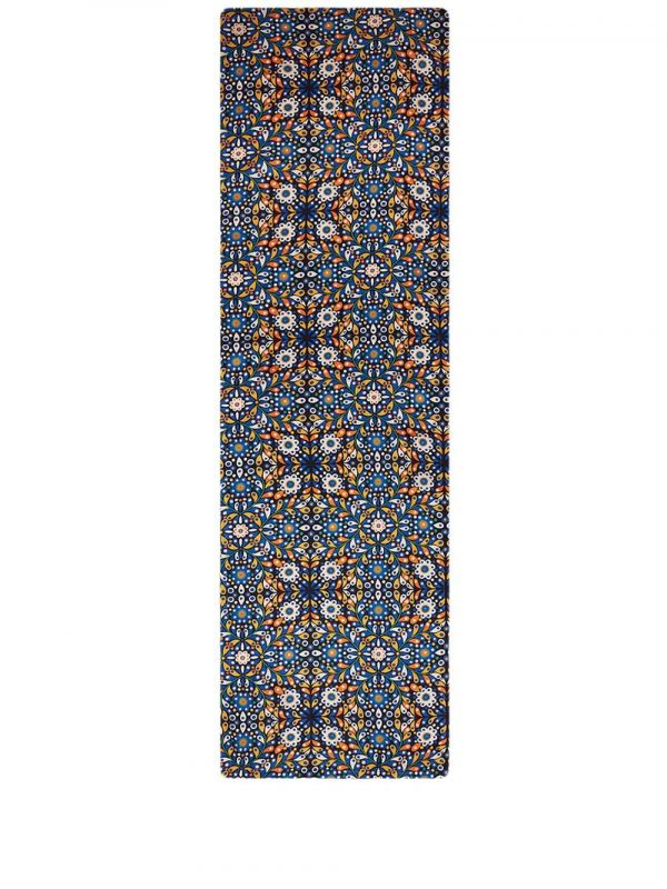 La Doublej Confetti-print Linen Runner - Blue 