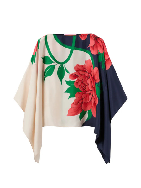  La Doublej Floral Blouse - Neutrals 