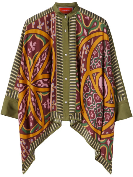  La Doublej Foulard Shirt - Green 