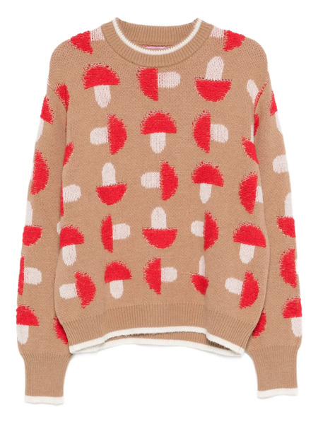  La Doublej Fun Guy Sweater - Neutrals 