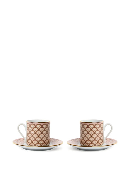  La Doublej Impero Expresso Cup (set Of Two) - Pink 