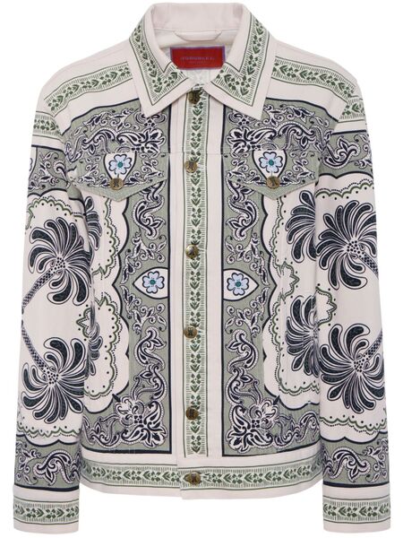  La Doublej Jj Denim Jacket - White 