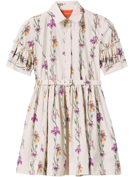  La Doublej Libertine Mini Dress - Neutrals 