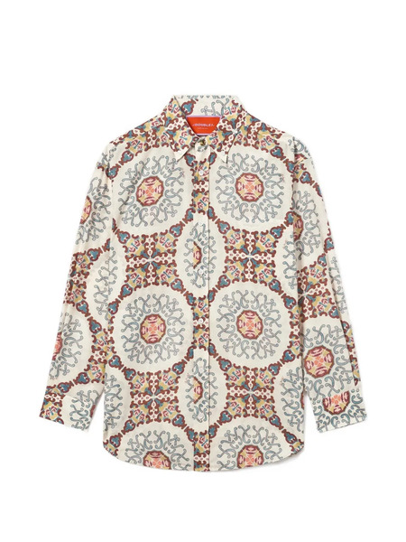  La Doublej Patterned Shirt - Neutrals 
