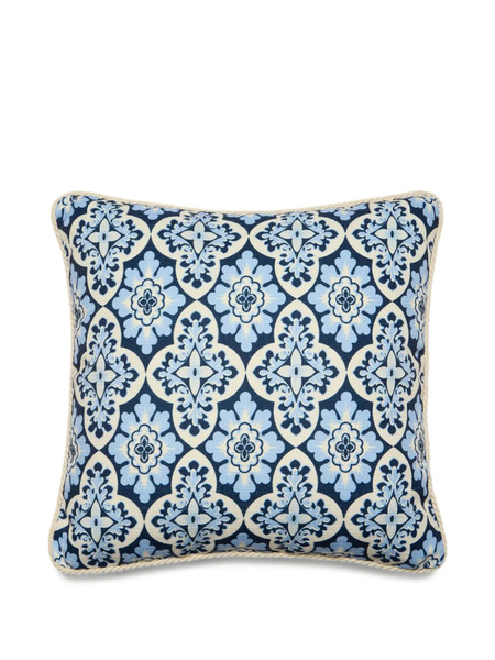  La Doublej Printed Cushion - Blue 