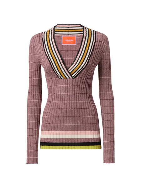  La Doublej Releve Top - Pink 