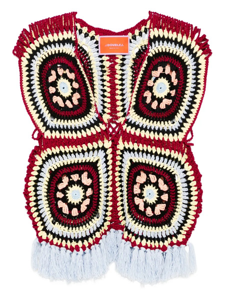  La Doublej Sole Star Top - Red 