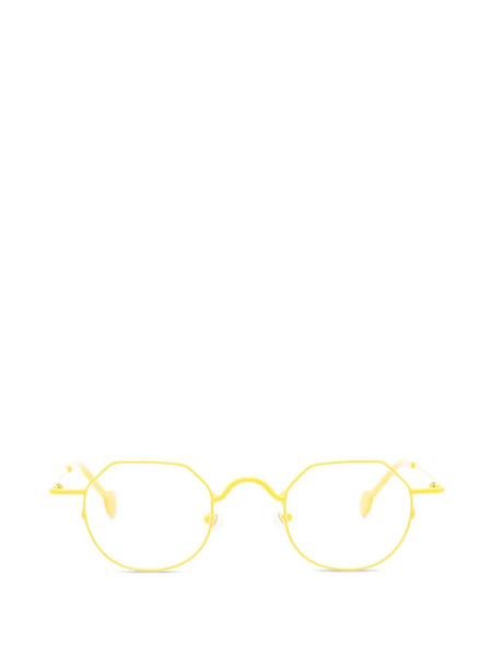  L.a. Eyeworks Geometric-frame Glasses - Yellow 