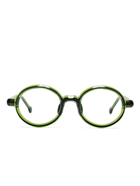  L.a. Eyeworks Gibbous Glasses - Green 