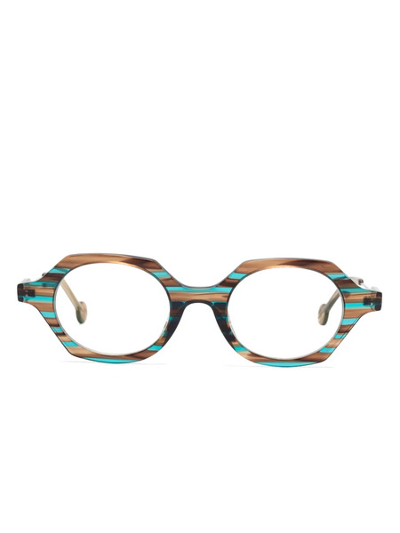  L.a. Eyeworks Jibz Glasses - Brown 