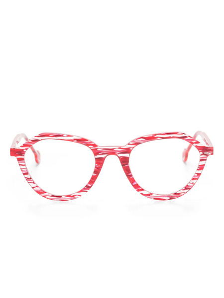  L.a. Eyeworks Niffer Glasses - Red 