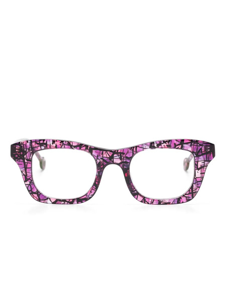  L.a. Eyeworks Renzo Glasses - Purple 