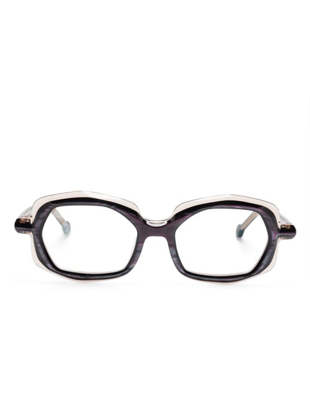  L.a. Eyeworks Russet Glasses - Brown 