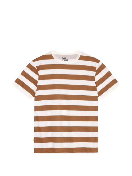  La Paz Striped T-shirt - Brown 