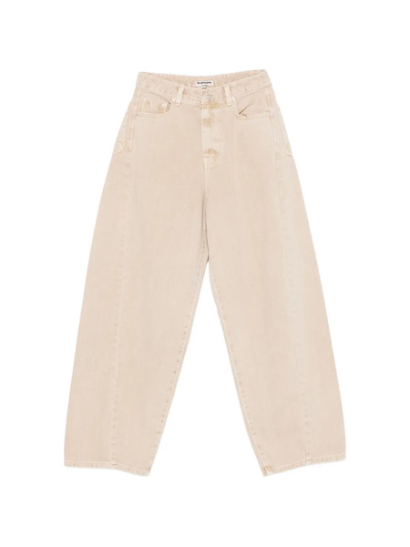  La Piscine Asymmetric Denim Jeans - Neutrals 