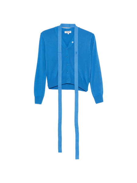  La Piscine Buttoned Cardigan - Blue 
