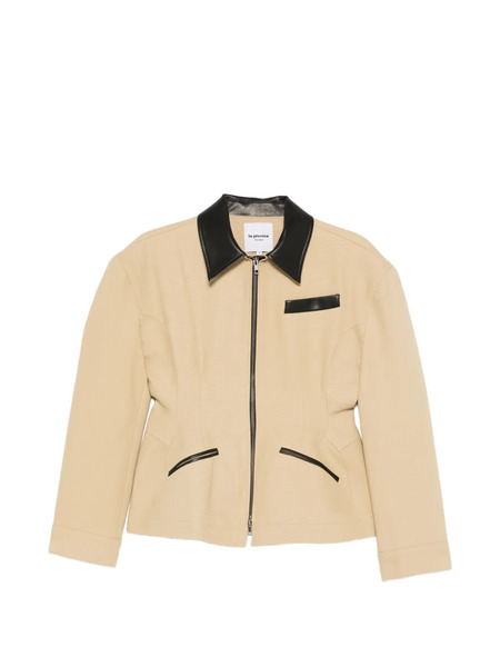  La Piscine Sculpted Worker Jacket - Neutrals 