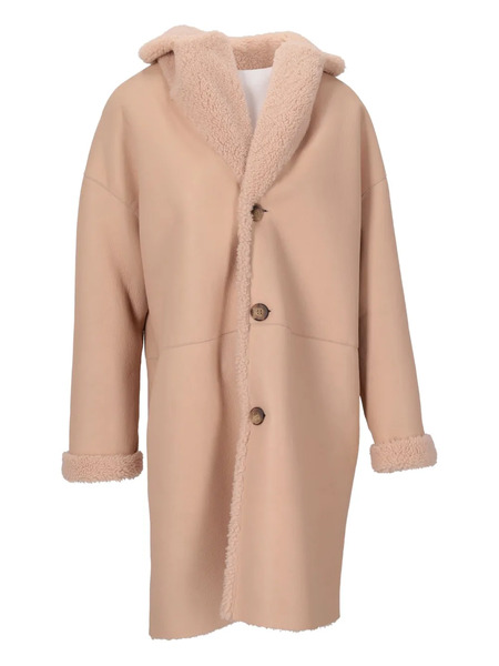  La Rose Buttoned Coat - Neutrals 