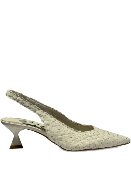  La-rose Carol Pointed Slingback Pumps - Neutrals 