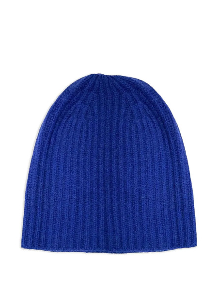  La-rose Ribbed Beanie Hat - Blue 