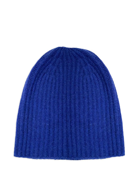  La Rose Ribbed-knit Beanie - Blue 