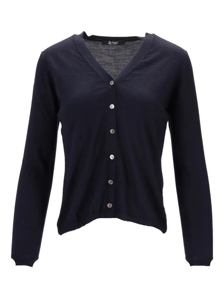  La Rose V-neck Cardigan - Blue 