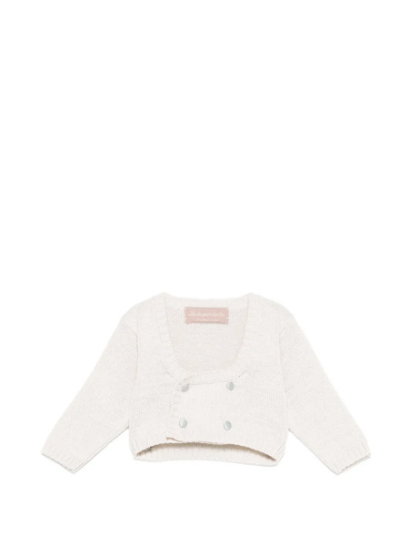  La Stupenderia Buttoned Cardigan - Neutrals 