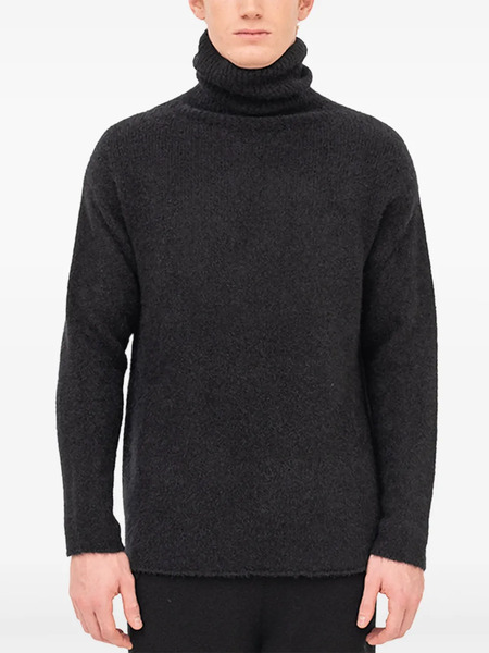  Label Under Construction Long-sleeves Turtleneck Sweater - Black 