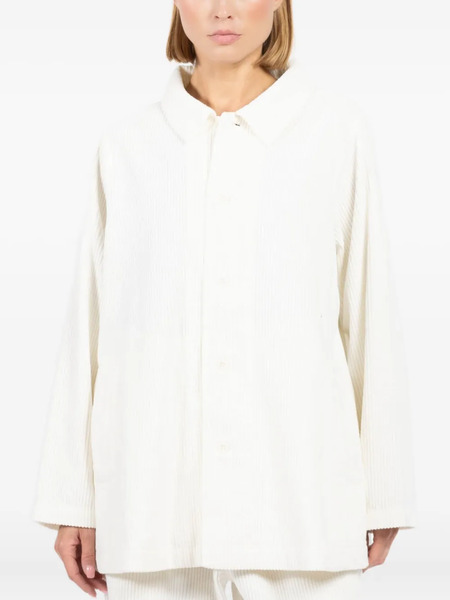  Labo Art Corduroy Collared Jacket - White 