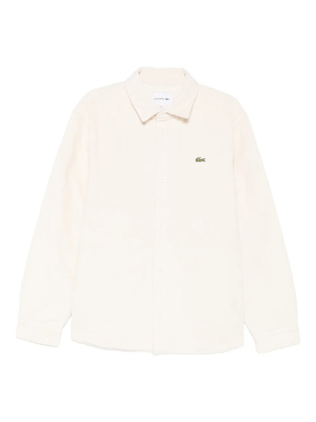  Lacoste Corduroy Logo Shirt - Neutrals 