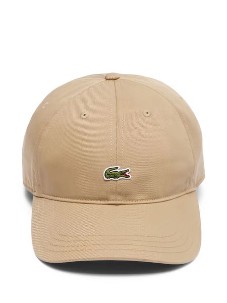  Lacoste Crocodile-embroidered Baseball Cap - Neutrals 