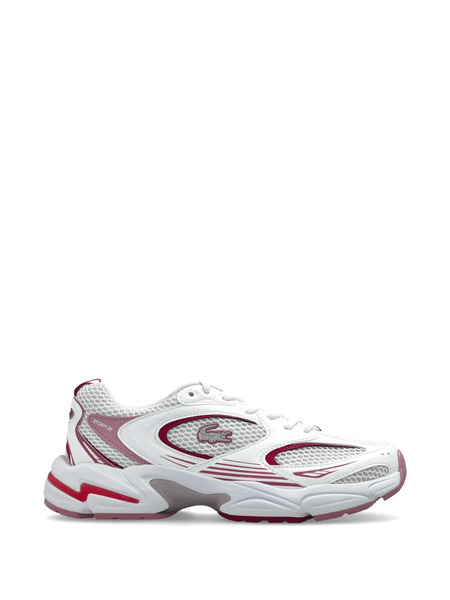  Lacoste Cutout Panelled Sneakers - White 