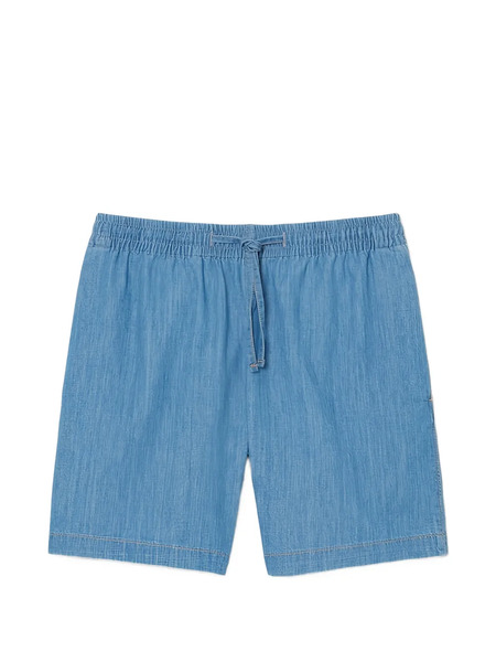  Lacoste Elasticated-waistband Shorts - Blue 