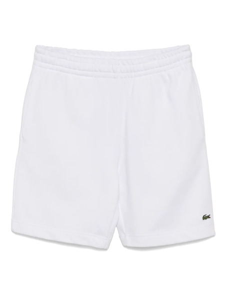  Lacoste Fleece Shorts - White 