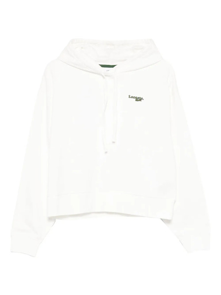  Lacoste Hooded Sweater - White 