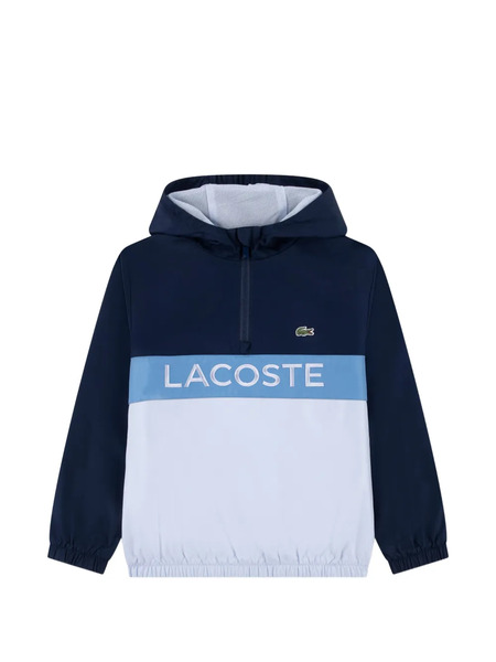 Lacoste Kids Colourblock Hooded Jacket - Blue 