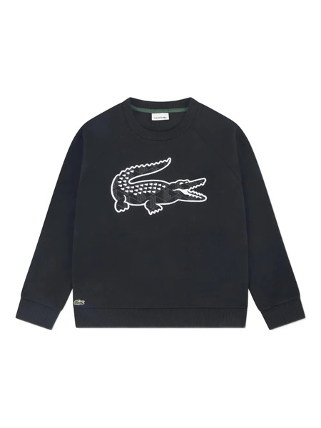  Lacoste Kids Geometric Logo Sweater - Blue 