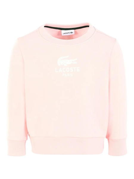  Lacoste Kids Logo Sweatshirt - Pink 